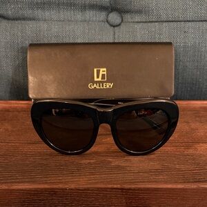 Dries Van Noten X Linda Farrow Black Sunglasses - NWT